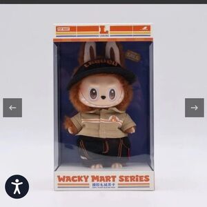 Wacky Mart Series Collectible Figure with Black Hat